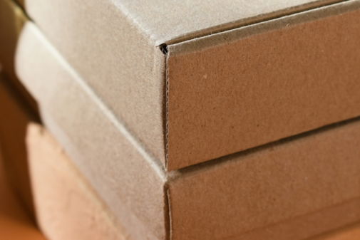a couple of boxes that are sitting on a table